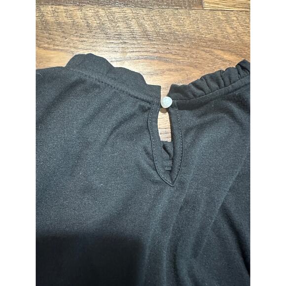 Lomion Black Long Sleeve Top - Picture 4 of 5